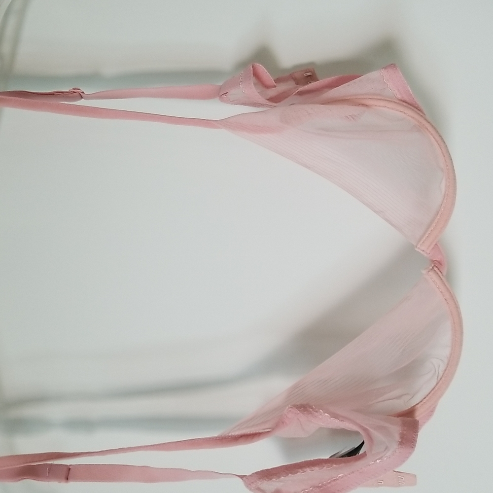 Cosabella Pink Underwire Sheer Bra Made In Italy Size 2 / 34B
